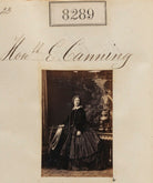 Hon. Emmeline Rosabella Canning NPG Ax58108