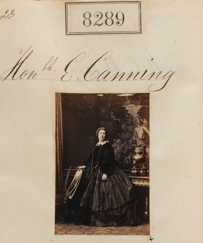 Hon. emmeline rosabella canning npg ax58108