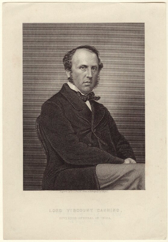 Charles john canning, earl canning npg d42313