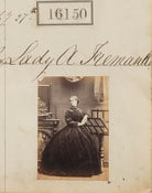 Augusta Henrietta (née Scott), Lady Cottesloe NPG Ax64069