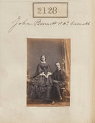 John Bennet; Mrs John Bennet NPG Ax51516