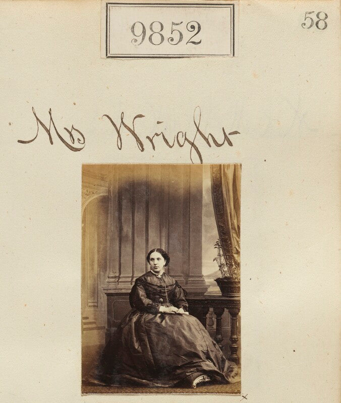 Mrs wright npg ax59578