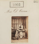 Miss D. Vivyan NPG Ax50540