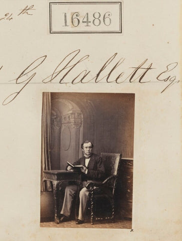 Mr G. Hallett NPG Ax64398