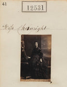 Miss Cheswright NPG Ax62180