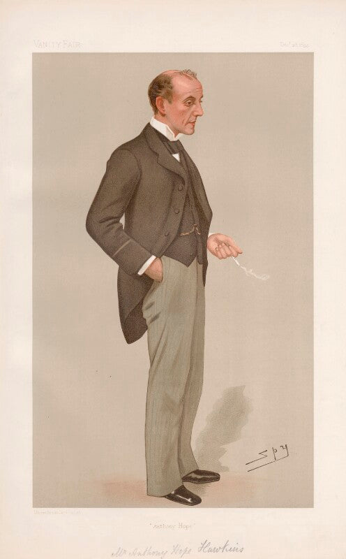 Sir anthony hope (anthony hope hawkins ('men of the day. no. 640.') npg d44783