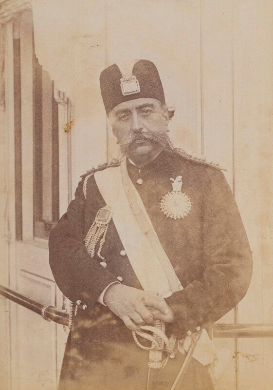 Mozaffar od din, shah of persia npg p1700(77d)