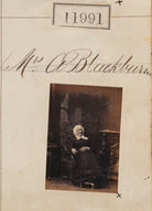 A. Blackburne NPG Ax61668