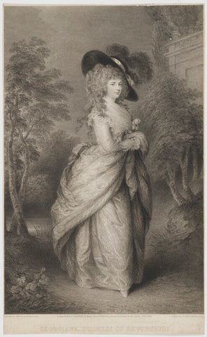 Georgiana Cavendish (née Spencer), Duchess of Devonshire NPG D35169