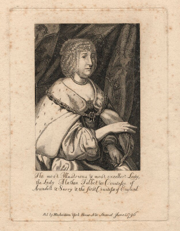 Aletheia talbot, countess of arundel npg d18372