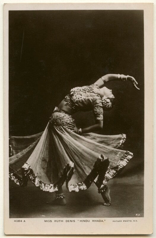 Ruth st denis dancing 'hindu rhada' npg ax160373