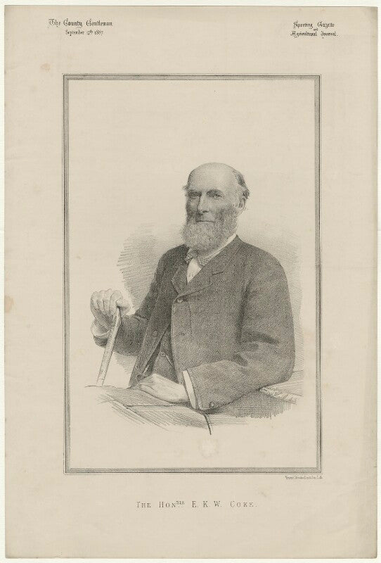Hon. edward keppel wentworth coke npg d33869