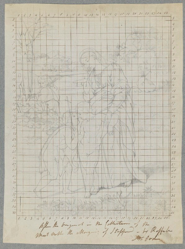 Holy family (madonna del passeggio) npg d17225