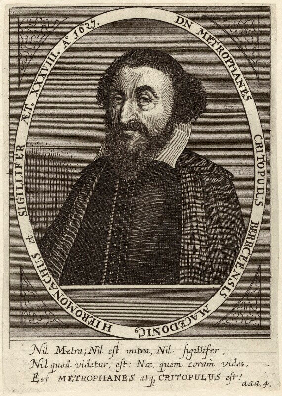 Metrophanes kritopoulos npg d26263