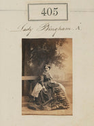 Cecilia Catherine Bingham (née Gordon-Lennox), Countess of Lucan NPG Ax50155