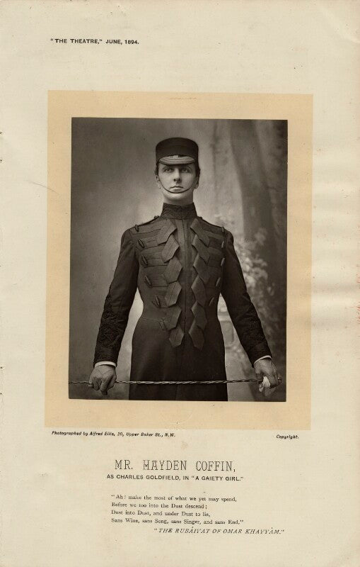 Charles hayden coffin as charles goldfield in 'a gaiety girl' npg x6294