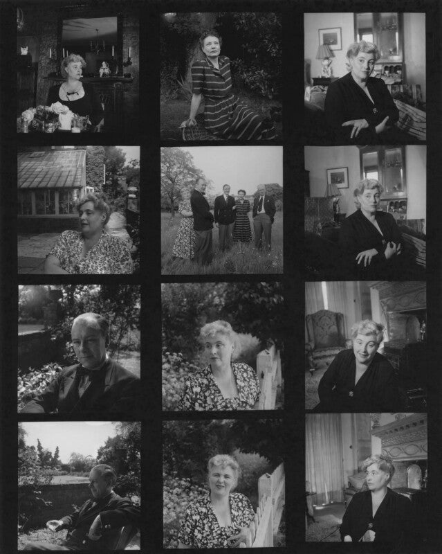 Philip ('pip') youngman carter, margery allingham and three unknown sitters npg x195092