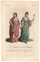 Mary Ann Yates; Frances Abington (née Barton) in the characters of the Tragic and Comic Muses NPG D8958