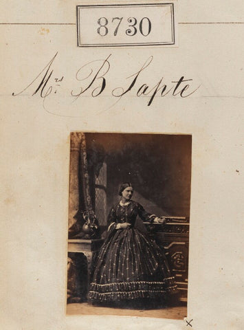 Caroline Henrietta Maria Sapte (née Pemberton) ('Mrs B. Sapte') NPG Ax58553
