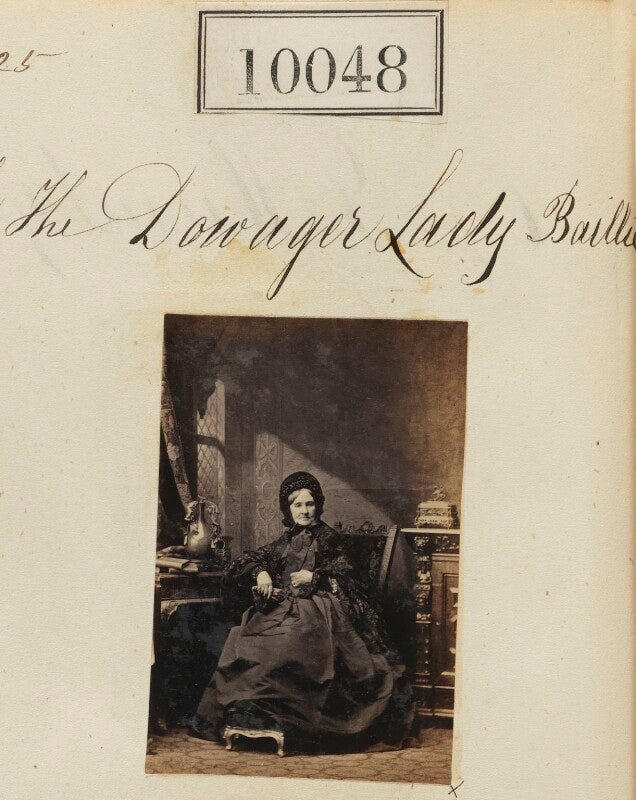 Mary lyon (née dennistoun), lady baillie npg ax59762