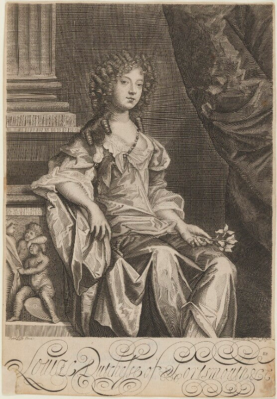 Louise de kéroualle, duchess of portsmouth npg d9283