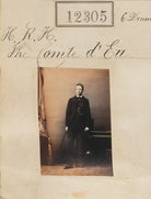 Louis Philippe Marie Ferdinand Gaston d'Orléans, Prince Imperial-Consort of Brazil, Count d'Eu NPG Ax61960