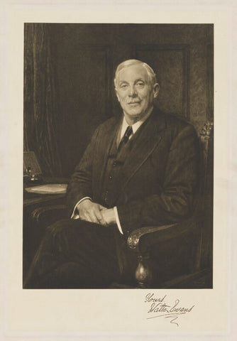 Sir Walter Evans NPG D36595