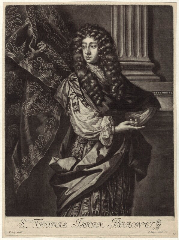 Sir thomas isham, bt npg d29955