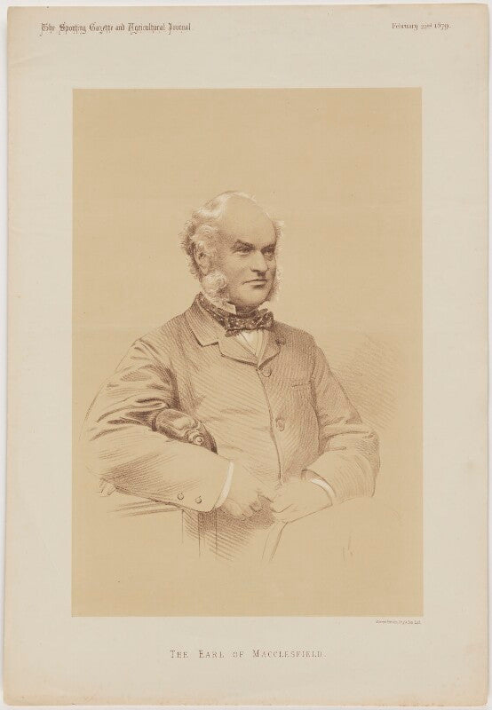 Thomas augustus wolstenholme parker, 6th earl of macclesfield npg d46122