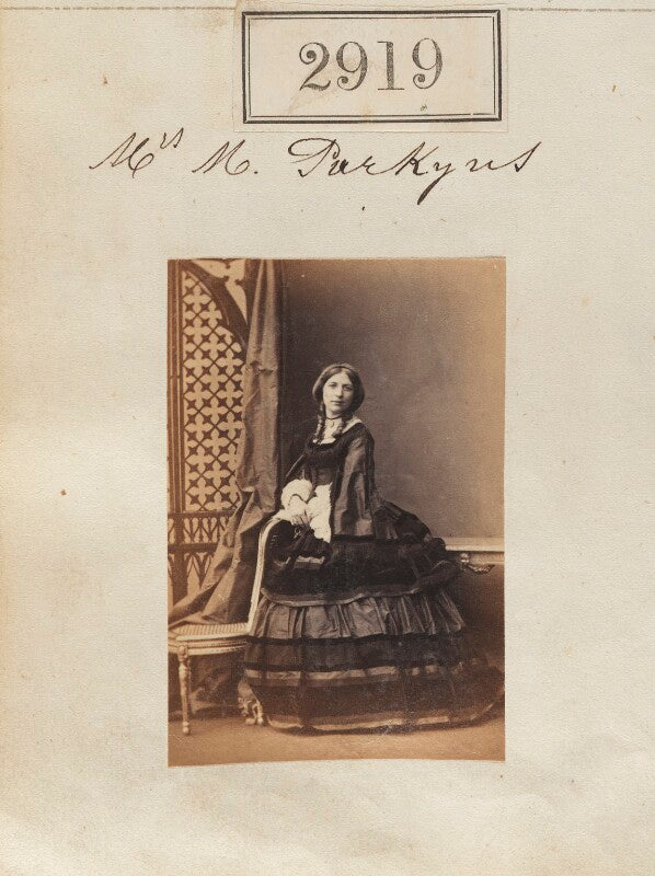 Hon. emma louisa parkyns (née bethell) npg ax52308