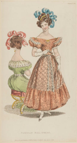 'Parisian Ball Dress', April 1829 NPG D47641