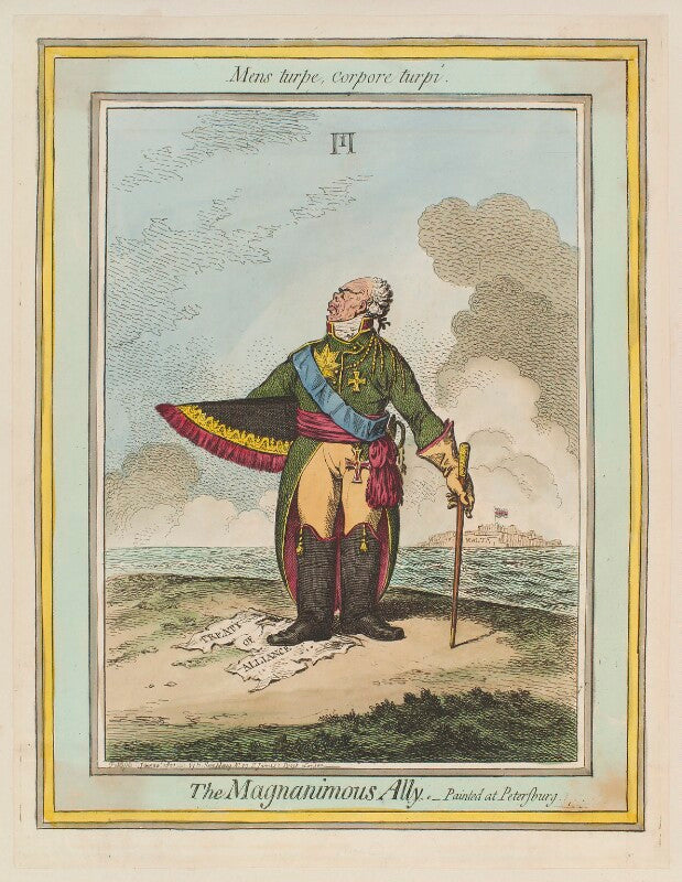 Paul i, emperor of russia ('the magnanimous ally') npg d12708