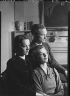 Beatrix Lehmann; Rosamond Nina Lehmann; (Rudolph) John Frederick Lehmann NPG x24891