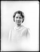 Lady Gladys Mary Chatterjee (née Broughton) NPG x123285