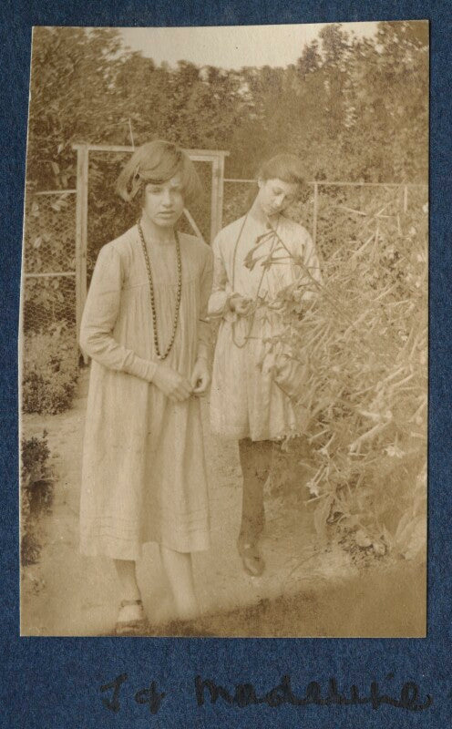 Julian vinogradoff (née morrell); madeline clinkard npg ax140576