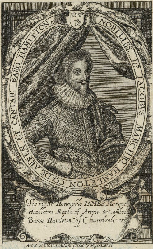 James hamilton, 2nd marquess of hamilton npg d33001