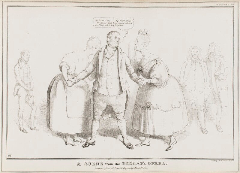 A scene from the beggar's opera npg d41049