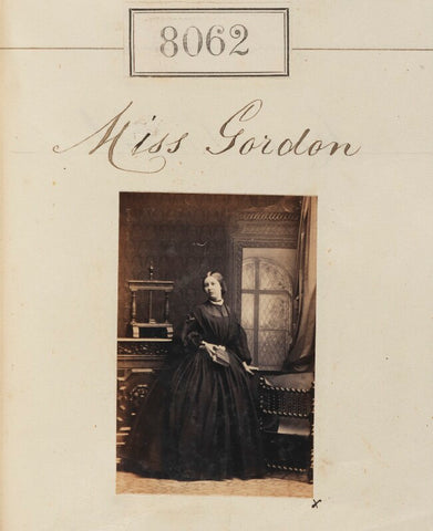 Miss Gordon NPG Ax57896