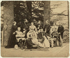 Group of officials and relatives, Simla NPG x129635