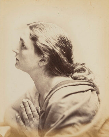 'I Pray' (Unknown woman possibly Mary Rejlander (née Bull)) NPG P2011(36)