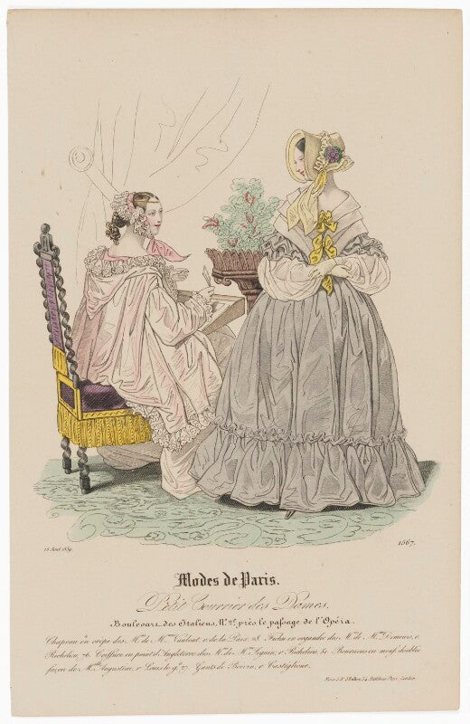 'modes de paris', 15 august 1839 npg d47816