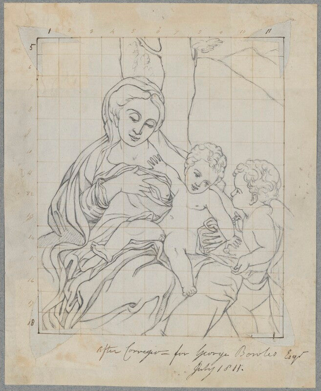 Madonna and child with an angel npg d17433