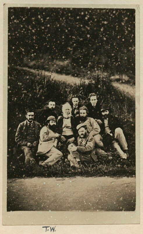 Thomas woolner with his workmen npg x5140