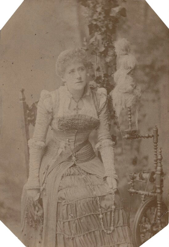 Ellen terry as margaret in 'faust' npg x26809