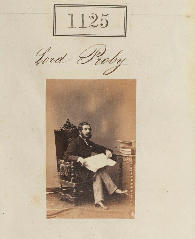 Granville leveson proby, 4th earl of carysfort npg ax50606