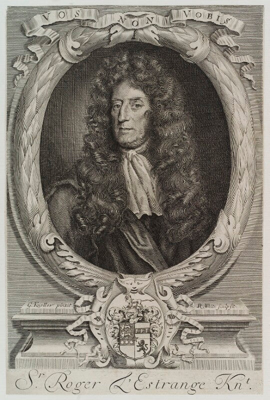 Sir roger l'estrange npg d19361