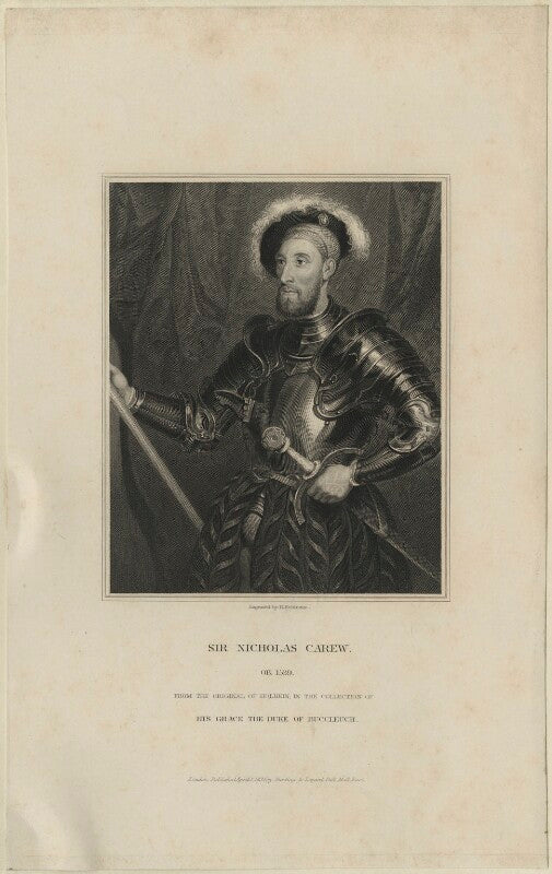 Sir nicholas carew npg d24325