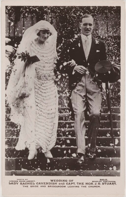 'wedding of lady rachel cavendish and capt. the hon. j.g. stuart' npg x197849