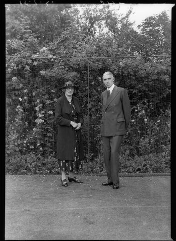 Eleanor Laura Batterbee (née Harding); Sir Harry Fagg Batterbee NPG x26957