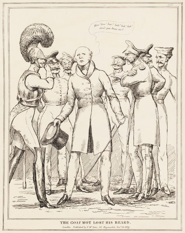 The goat wot lost his beard (ernest augustus, duke of cumberland and king of hanover) npg d40965